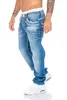 Cipo & Baxx Herren Regular Fit Jeans BJ1127 Blau, W36/L34 Produktbild-Vorschau 2