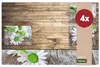 Tischset Margeriten Blumen 4er Tischunterlage Tischdeko Produktbild-Vorschau 1