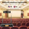 TONOR TW820 Draadloze Microfoonset met 2 handmicrofoons, Productafbeelding-voorbeeld 8