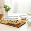 Rotho Kühlschrankdose Glas CLIC & LOCK 0,75 L, 3er Set Produktbild-Vorschau 2