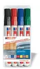 Edding 3300, Schwarz, Blau, Grün, Rot, Meißel, Schwarz, Produktbild-Vorschau 8