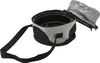 A portable charcoal grill with its carrying bag, shown from a slightly elevated side angle against a white background. Náhled obrázku produktu