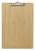 Clipboard Holzbrett A4 mit silbernem Clip EICHE natur Produktbild-Vorschau 2