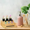 Relaxdays Gewürzregal Bambus, 3 Etagen, ausziehbar, Produktbild-Vorschau 5