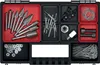 Plastový organizér 12 červených krabiček NORB 287x186x50 mm Anteprima dell’immagine prodotto 7