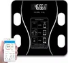 Körperfettwaage mit App LCD Digitale Personenwaage Smart Produktbild-Vorschau 1