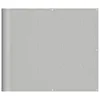 vidaXL Schermo privacy per balcone grigio chiaro 90x600 cm Anteprima dell’immagine prodotto 1