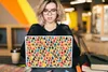 MuchoWow® Laptop Aufkleber Sticker Cover Muster - Kaffee - Produktbild-Vorschau 5