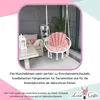 Love Gifts® Hängesessel Kissen in Muschelform 2 Stück + 1 Produktbild-Vorschau 6
