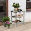 Holz Pflanztisch Gartentisch Blumentisch Gärtnertisch Produktbild-Vorschau 6