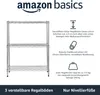 Amazon Basics Schmaler Aufbewahrungsschrank mit 3 Produktbild-Vorschau 2