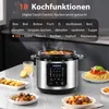 Aigostar - Reiskocher 6L Schnellkochtopf , 1000W Pressure Produktbild-Vorschau 3
