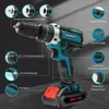 21V-Elektrobohrer-Set mit 2 1500-mAh-Akkus und einem Produktbild-Vorschau 6