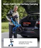SucceBuy Faltbarer Rollator mit Sitz, leichter Gehwagen mit Produktbild-Vorschau 4