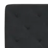 The Living Store Bett mit Matratze Schwarz 180x200 cm Samt Produktbild-Vorschau 6
