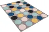 Tapiso Teppich LAZUR Modern Blau Rosa Gelb Creme Grau Produktbild-Vorschau 8