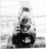 Bilder auf glas - Einteilig - Fotograf Schwarzweiß Doppel - Produktbild-Vorschau 1