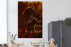 MuchoWow® Poster Zebra - Sonne - Fohlen 120x180 cm - Produktbild-Vorschau 2