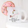 Mr. & Mrs. Panda Teetasse Einhorn Näherin - Transparent - Produktbild-Vorschau 2