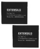 EXTENSILO 2x Akku Ersatz für Canon NB-11LH, NB-11L für Produktbild-Vorschau 1