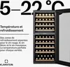 Klarstein Vinsider Duo Cave à Vin - 79 Bouteilles, 2 Zones, Voir les images du produit 4