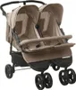 dkd-home-decor Geschwisterwagen Taupe 99 x 78 x 103 cm Produktbild-Vorschau 1