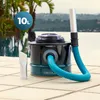 Cecotec Conga Ash 2000 Home, 10 l, Taška, Černá, Modrá, Náhled obrázku produktu 7