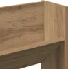 Close-up of a wooden shelf and cabinet corner. Produktbild-Vorschau