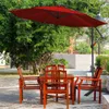 Parasol Izrielar 3 m rouge Parasol de jardin avec Voir les images du produit 11