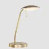 Tischlampe - bronze - Biron - glas metall - Ø 17cm - LED - Produktbild-Vorschau 20