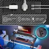 Five Stars® Gaming Schreibtisch - Computertisch - 100x50x75 Produktbild-Vorschau 8