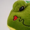 Kuschelfrosch mit Sound 20cm Plüschtier grüner Frosch Produktbild-Vorschau 2