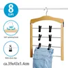 alpina Hosenbügel Platzsparend - Kleiderbügel mit 8 Produktbild-Vorschau 4
