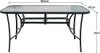 NABBI Zahradní stůl L150 - Černá Náhled obrázku produktu 2