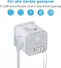 VOOMY 7-in-1 Mehrfachstecker – Steckdosenadapter 4-Fach mit Produktbild-Vorschau 7