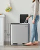 SONGMICS Odpadkový koš, systém třídění odpadu, se 2 Náhled obrázku produktu 7