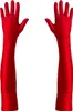 Oblique Unique Damen Handschuhe Lang rot Handschuh für Produktbild-Vorschau 1