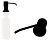 ADGO® Dosatore sapone nero 300 ml per lavabo Pump Anteprima dell’immagine prodotto 4