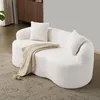 STILVORA Loveseat mit geschwungenem Design und runden Produktbild-Vorschau 3