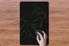 MuchoWow® Mauspad Mousepad Frau - Hut - Gold - Schwarz Produktbild-Vorschau 3
