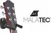 A guitar headstock is mounted on a wall hanger, with the brand logo and name to the right. Voir les images du produit
