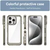Schutzhülle für iPhone 16 Pro Klar Rückseite Stoßfeste TPU Produktbild-Vorschau 2