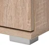 CASARIA® Cassettiera Alba 2 Cassetti 2 Ante 71x74x35 cm Anteprima dell’immagine prodotto 4