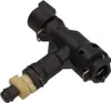 A black automotive part against a white background. Produktbild-Vorschau