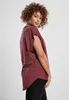 Dames T-shirt Urban Classics Basic, model met getaillede Productafbeelding-voorbeeld 12