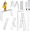 LARS360 550cm Leiter Mehrzweckleiter Klappleiter Produktbild-Vorschau 1