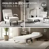 Fotel wypoczynkowy ML-Design z funkcją łóżka, fotel 3 w 1 z Podgląd zdjęcia produktu 4