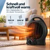 Kinzo Heizlüfter 2000W - Warmluftgebläse - 2 Heizstufen mit Produktbild-Vorschau 3