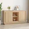Credenza Sonoma rovere 102x35x60 cm materiale legno Anteprima dell’immagine prodotto 1
