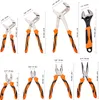Set di pinze SucceBuy, 8 pezzi, Acciaio al carbonio, pinze Anteprima dell’immagine prodotto 8